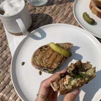   at Mondays Plant Café in Calgary