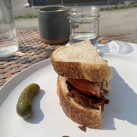   at Mondays Plant Café in Calgary