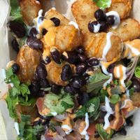 Traverse City Tots at M I Vegan Food Truck in Lansing