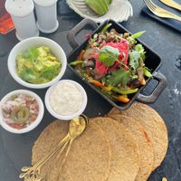 Vegan Fajita  at Keto Royale Kafe in Marbella