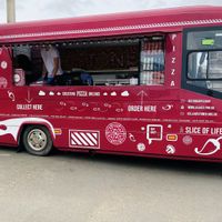   at Stoned Pizza in Woolacombe