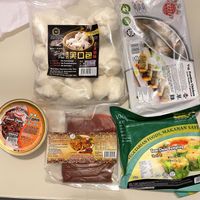 Frozen food at Flygod Vegetarian and Organic Mart in East Singapore