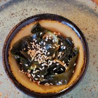 wakame salad at Vegan Sushi Bar in Warsaw