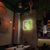 hip decor at Vegan Sushi Bar in Warsaw