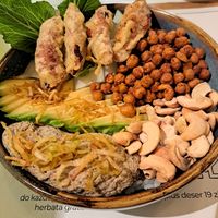 Black and white sushi bowl at Vegan Sushi Bar in Warsaw