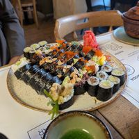 Really interesting combinations! at Vegan Sushi Bar in Warsaw