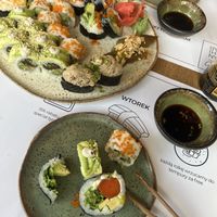   at Vegan Sushi Bar in Warsaw