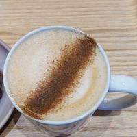 Vegan chai latte at Land & Monkeys - Roquette in Paris