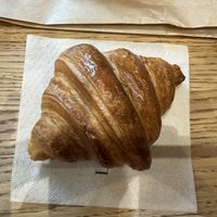 Plain Croissantt  at Land & Monkeys - Roquette in Paris