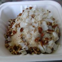 German chocolate cinnamon roll at Cinnaholic in Berkeley