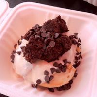 Brownie roll at Cinnaholic in Berkeley