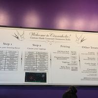Menu  at Cinnaholic in Berkeley