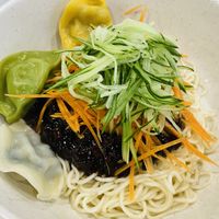 Zhajiangmian and dumplings at Bao Su Zhai 寶素齋  in Northeast Singapore