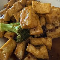 General Taos tofu   at Lucky Dragon in Minneapolis