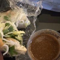 Not the best picture but I love a good spring roll!   These had tofu and I loved that they gave you an option when ordering!  at Lucky Dragon in Minneapolis