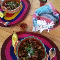 Vegetable soup. at La terraza 811 in Lo De Marcos