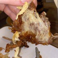 Chocking drumsticks skin at Hong Kong Vegan in Wakefield