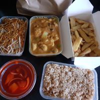 Generous portions   at Hong Kong Vegan in Wakefield