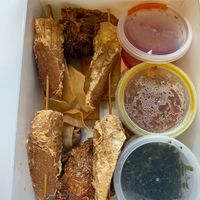 Combo box was great to try different bits!  at Hong Kong Vegan in Wakefield