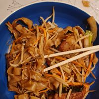 Ho fan vegan chicken and vegan fish at Hong Kong Vegan in Wakefield