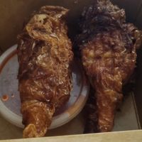 Salt and pepper drumsticks (old style) at Hong Kong Vegan in Wakefield