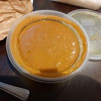 Curry sauce at Hong Kong Vegan in Wakefield