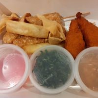 Vegan combo at Hong Kong Vegan in Wakefield