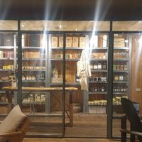 Wine and gourmet snack store at Pelter Winery in Ein Zivan