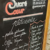 Pancarte at Sucré Coeur in Paris