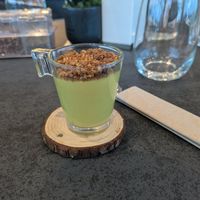 Lemon custard at Glass House Retreat in Bulphan