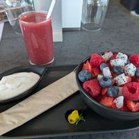 Breakfast at Glass House Retreat in Bulphan