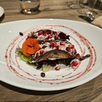 Stuffed aubergine at Glass House Retreat in Bulphan