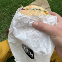 Sabich vegan  at Taïm Streetfood in Vienna