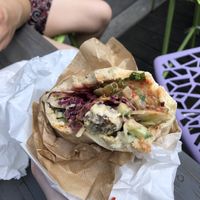 The falafel pita  at Taïm Streetfood in Vienna
