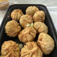 Vegan fried dumplings  at MOMO Kitchen in Chesapeake