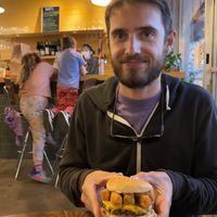 Tot Burger   at The Trashy Vegan in Asheville