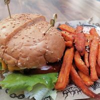 hamburguesa at Mad Mad Vegan - Lavapiés in Madrid