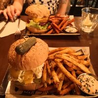 Vegane Burger at Mad Mad Vegan - Lavapiés in Madrid