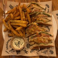 Club sandwich  at Mad Mad Vegan - Lavapiés in Madrid