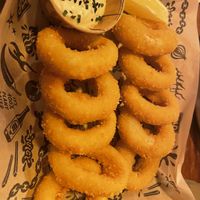 Calamari   at Mad Mad Vegan - Lavapiés in Madrid