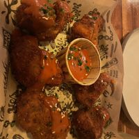 Cauliflower wings   at Mad Mad Vegan - Lavapiés in Madrid