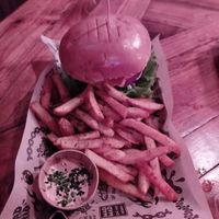 Burger at Mad Mad Vegan - Lavapiés in Madrid