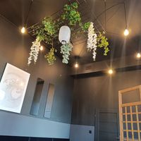 Decorations at Yami Vegan Sushi in Katowice