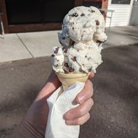 Small Almond Bark Cone 5-27-21 at J&D Cree Mee Freeze in Catawissa