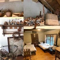 A cozy room with lots of herb decorations. Wi-Fi is available. at Taketomi Island Guest House 竹富島ゲストハウス in Taketomi