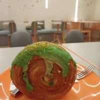Pistacchio roll at Arapina in South East London