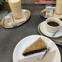 Vegan cake  at Café Jednorožec in Klatovy