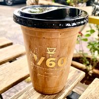 Soya frappe  at V60 Specialty Coffee Roasters in Aqaba