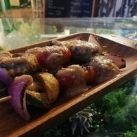 Satay at The Green House in Santiago De Compostela