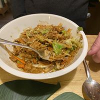 Hong Kong noodles  at The Green House in Santiago De Compostela